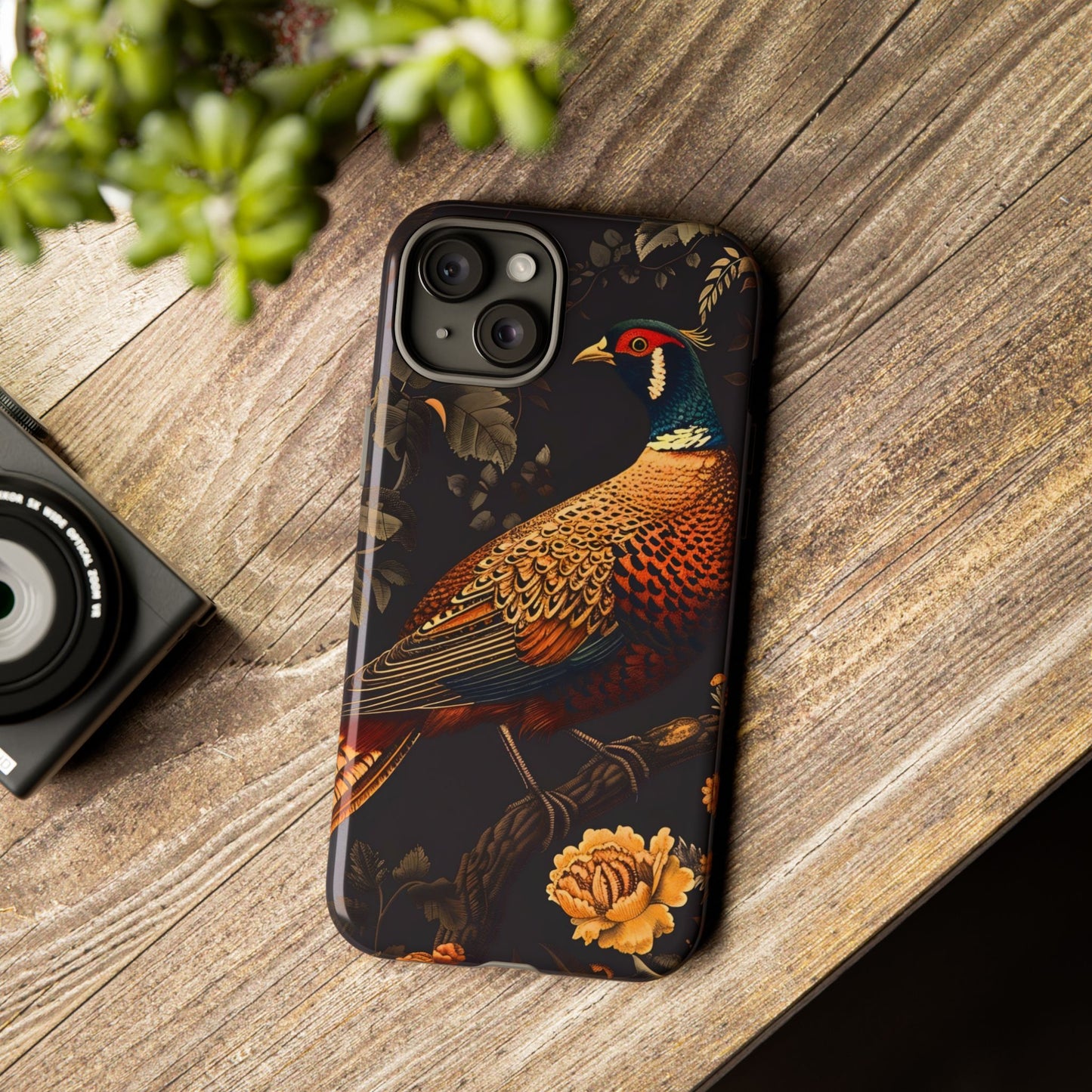 Elegant Bird Phone Case with Floral Design, Tough Phone Cover, Artistic Cell Phone Accessory, Unique Gift for Nature Lovers, Stylish [...]