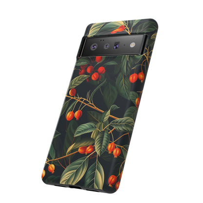 Tough Cases, Floral Phone Case, Nature-Inspired Tech, Unique Gift, Phone Accessory, Botanical Design, Fall Vibes