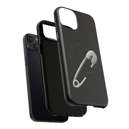 Tough Magnetic Phone Case featuring Safety Pin Design, Stylish Protector for iPhone, Unique Gifts for Friends, Trendy Mobile Cover, [...]