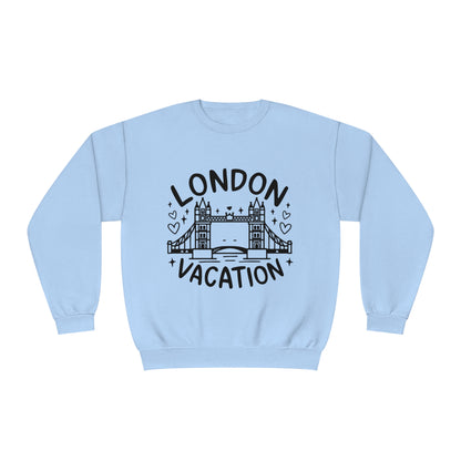 Unisex NuBlend® Crewneck Sweatshirt - London's Peaceful Vacation