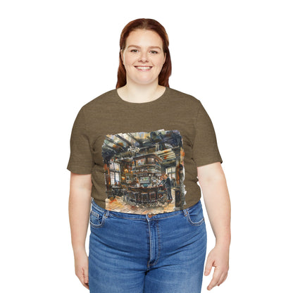 Unisex Jersey Short Sleeve Tee - The Local Spot - Authentic British Pub Vibes