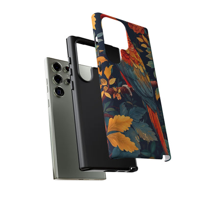 Vibrant Parrot Phone Case - Tough, Stylish, Nature-Inspired, Tropical, Wildlife, Perfect Gift, Summer Vibes