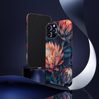 Floral Phone Case | Tough Cases, Floral Design, Phone Accessory, Gift for Her, Customizable Case, Nature Lover Gift