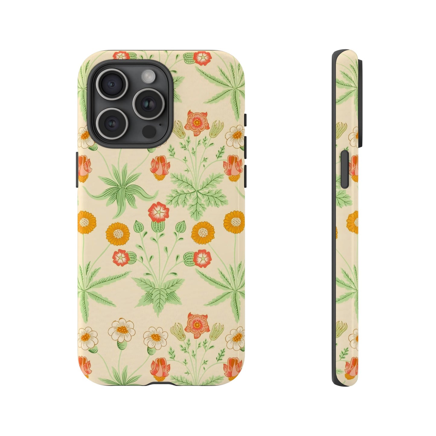 Floral Tough Cases | Stylish Phone Cover, Durable Protective Case, Gift for Her, Spring Accessories, Nature Lover
