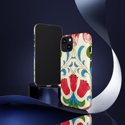 Floral Phone Case - Tough Cases | Stylish Protection, Gift for Her, Boho Phone Cover, Spring Accessory, Cute Tech