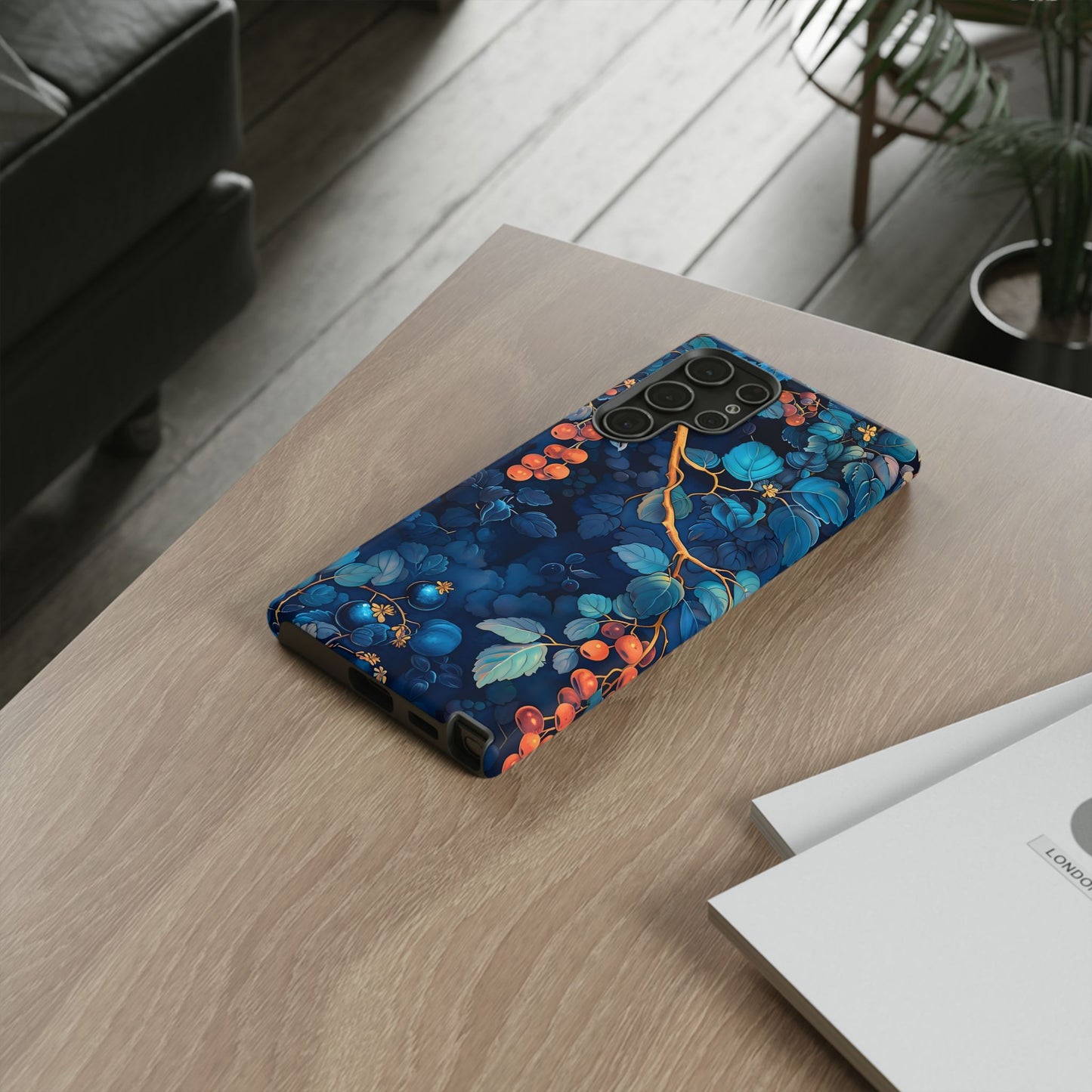 Artistic Phone Case with Floral Design, Tough Cases for iPhone, Nature-Inspired Accessory, Unique Gift for Her, Protective Cover