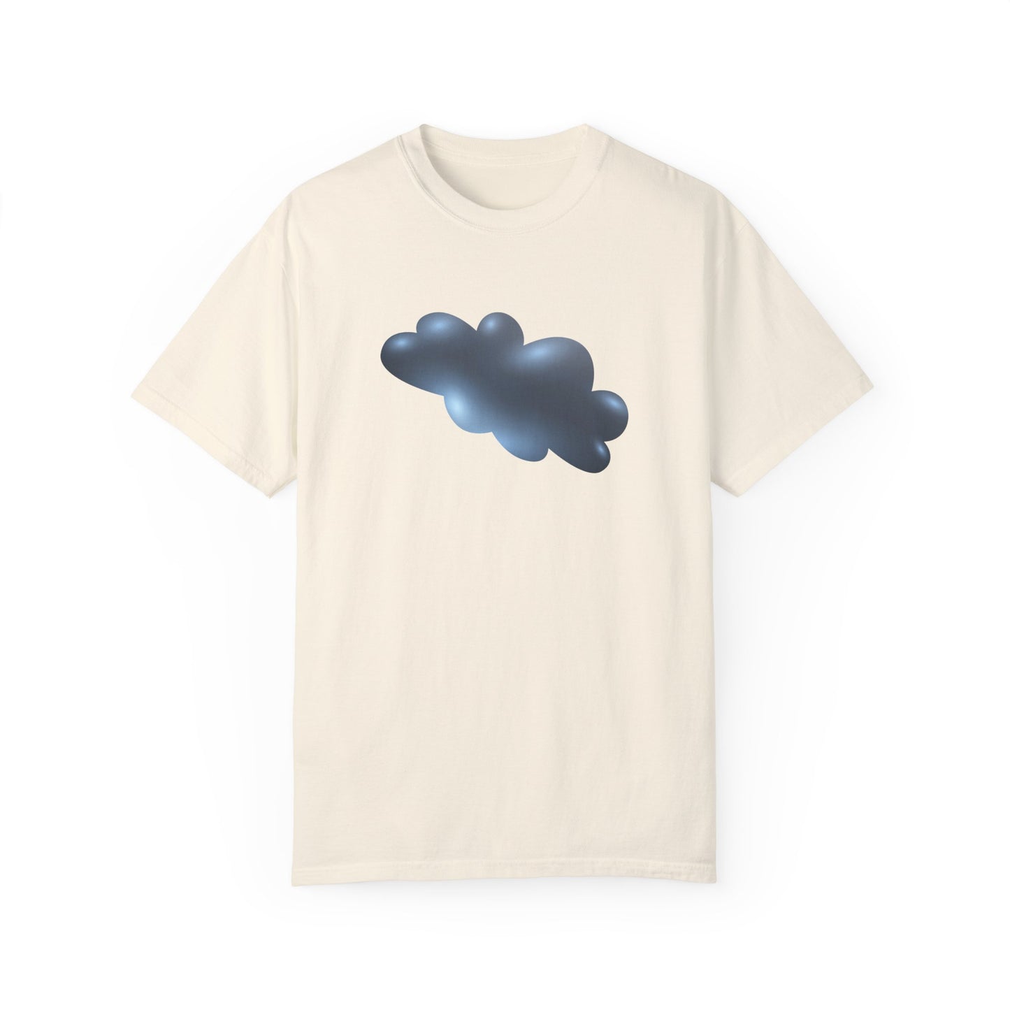 Serene Cloudscape - Dreamy Cloud Elegant Unisex Garment-Dyed T-shirt