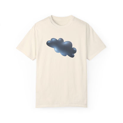 Serene Cloudscape - Dreamy Cloud Elegant Unisex Garment-Dyed T-shirt