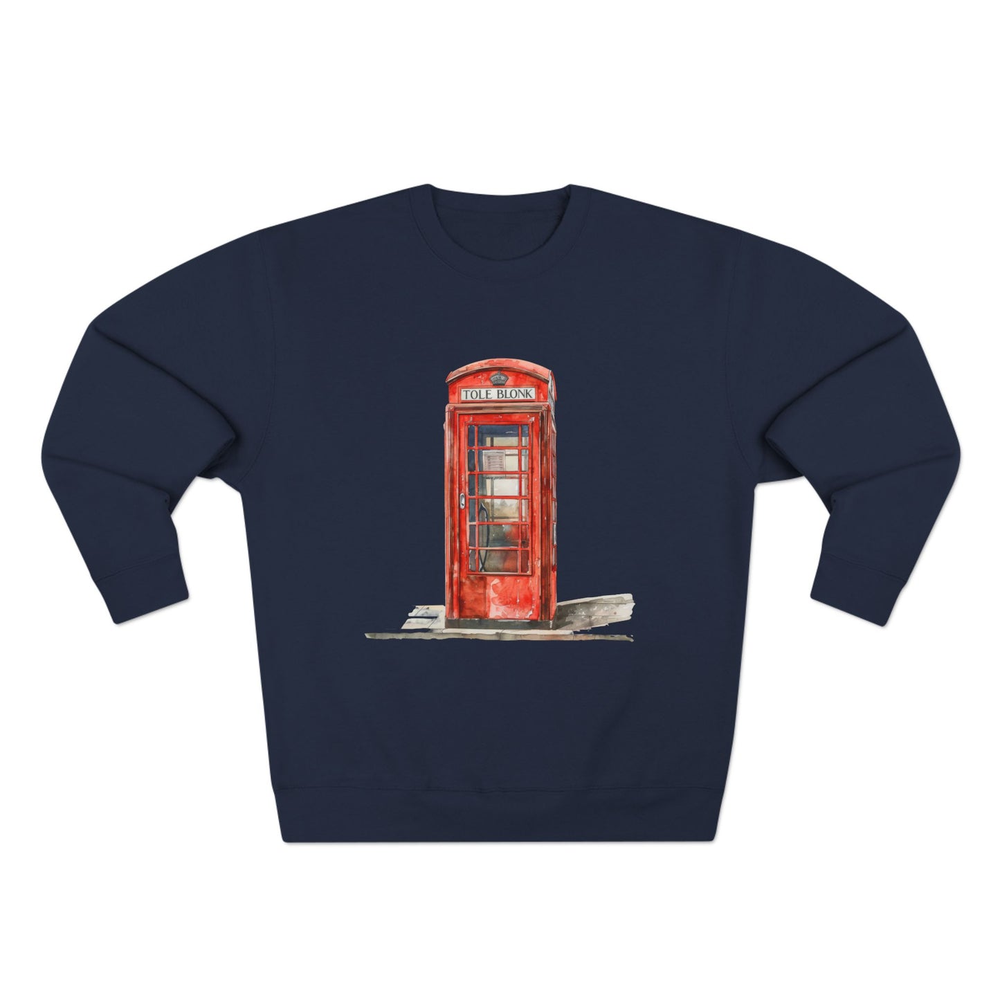 Unisex Crewneck Sweatshirt - Iconic British Public Telephone