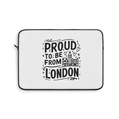Laptop Sleeve - Proud to Be From London, Urban Laptop Case, Gift for London Lovers, Stylish Tech Accessory, City Pride Sleeve, Travel [...]