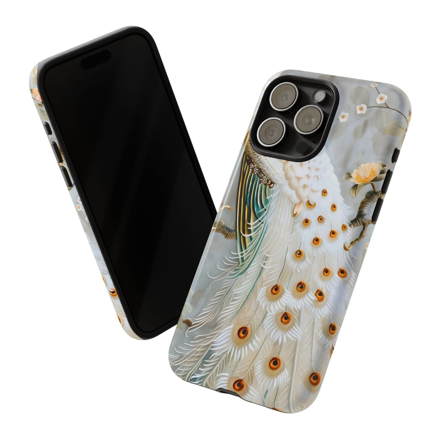 White peacock Tough Cases