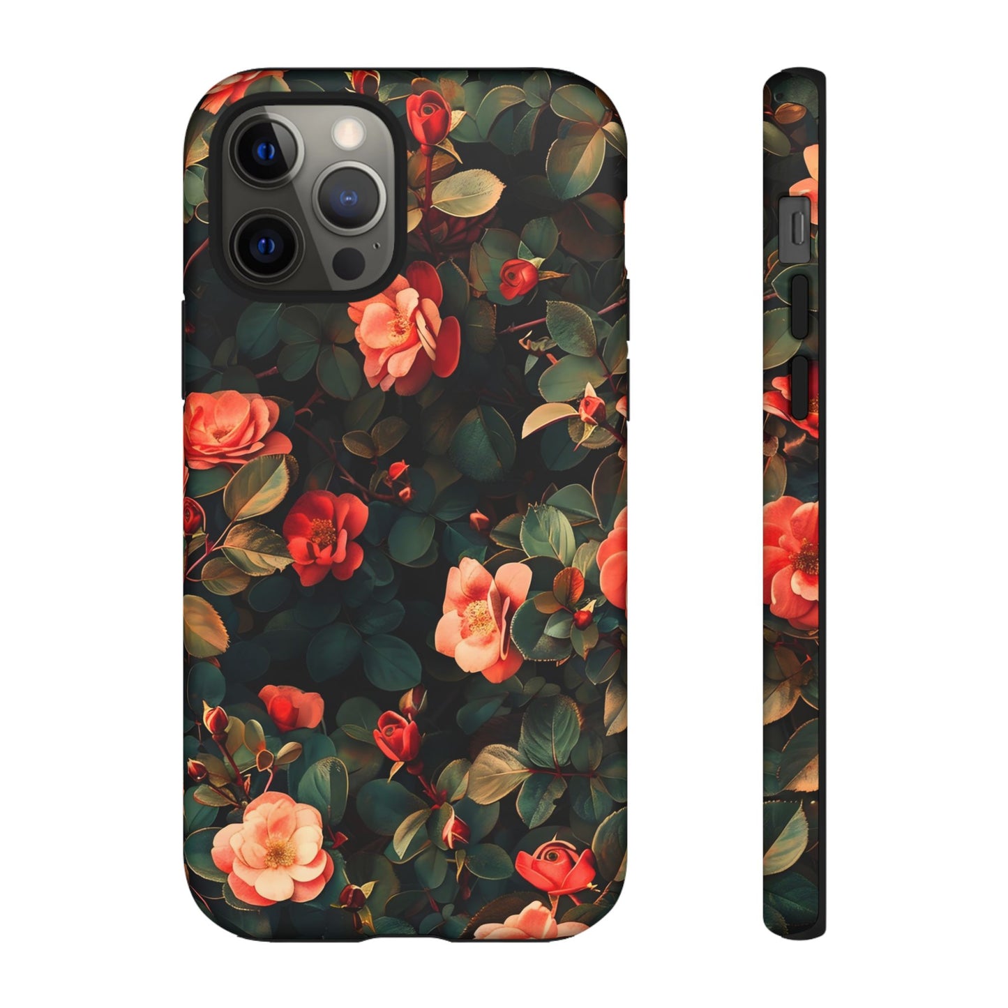 Floral Phone Case - Elegant Floral Design, Tough Protective Case, Perfect Gift for Her, Trendy Phone Accessories, Mother’s Day, Birthday
