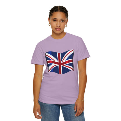 Unisex Garment-Dyed T-shirt - The Union Jack - Symbol of Britain