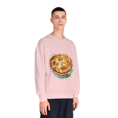 Unisex NuBlend® Crewneck Sweatshirt - British Royal Feast Opulent Dining Fit for Royalty
