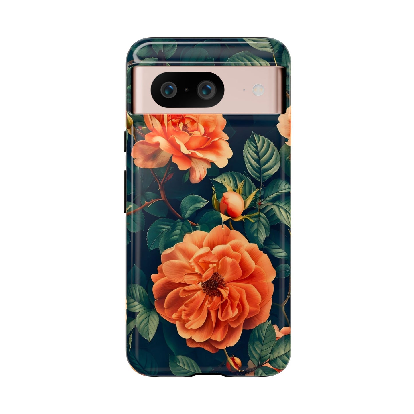 Floral Phone Case, Tough Cases for Nature Lovers, Botanical Design, Phone Protection, Gift for Her, Trending Floral Accessories