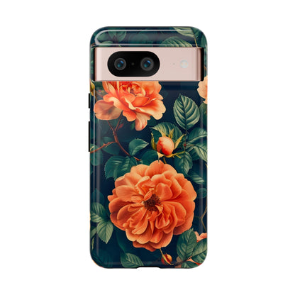 Floral Phone Case, Tough Cases for Nature Lovers, Botanical Design, Phone Protection, Gift for Her, Trending Floral Accessories