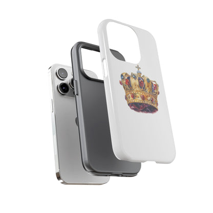 Royal Crown Phone Case | Tough Phone Cases, Stylish Accessories, Gift for Her, Birthday Present, Royalty Vibe