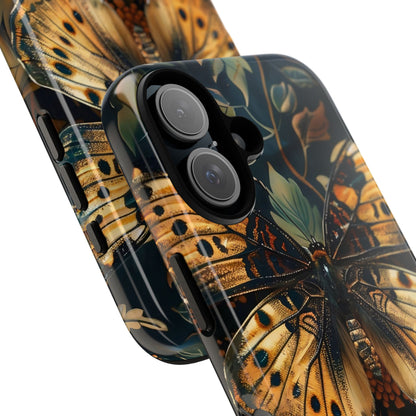 Butterfly Floral Phone Case, Tough Cases, Protective Cover, Unique Gift, Nature Lover, Art Print, Spring Decor