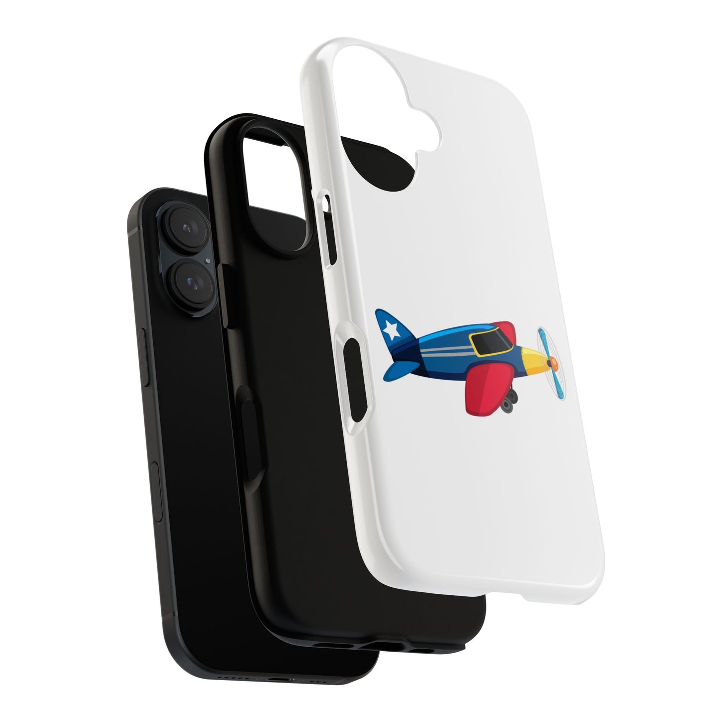 Colorful Airplane Phone Case - Tough and Stylish Protection for Aviation Enthusiasts
