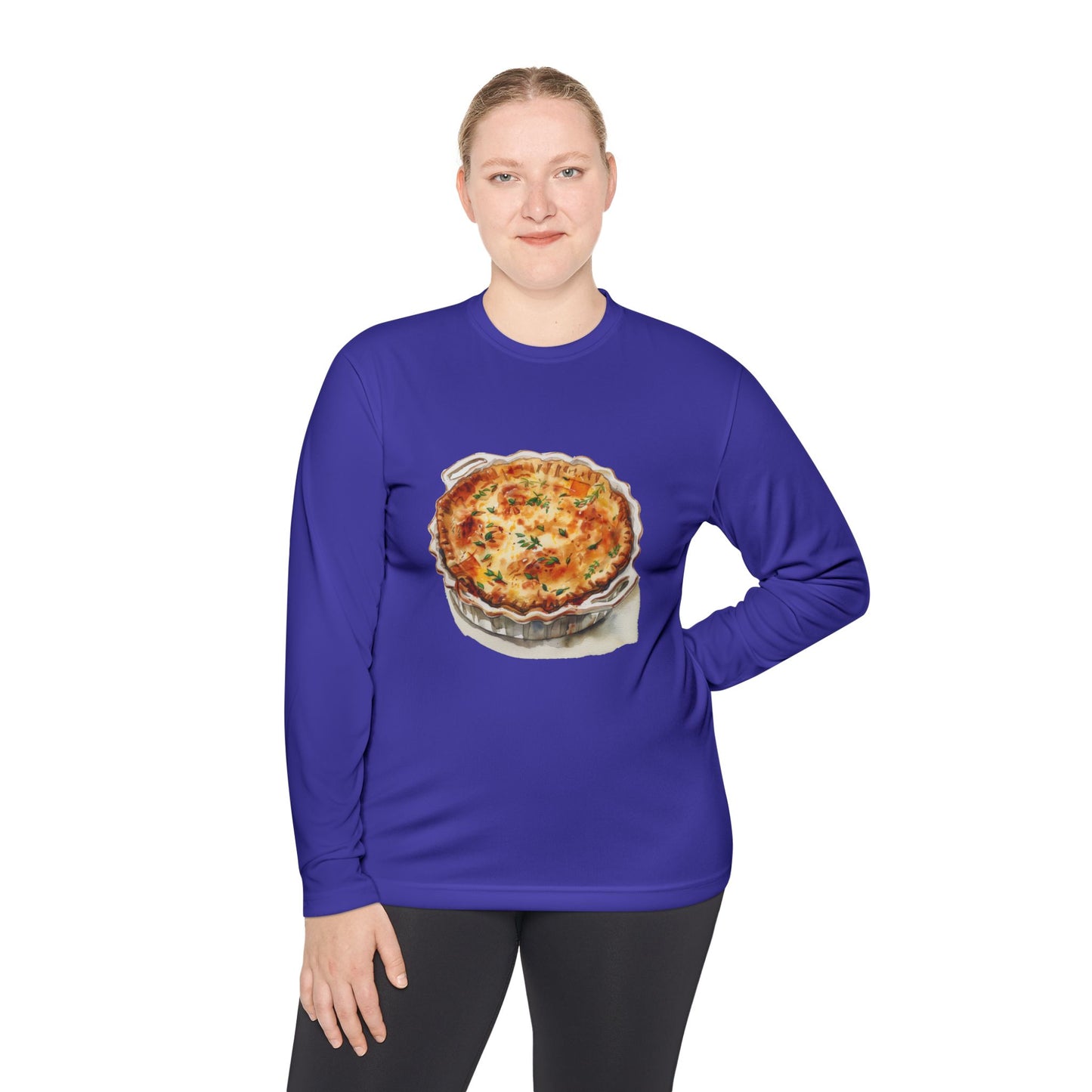 Unisex Lightweight Long Sleeve Tee - A Feast Fit for Royalty - British Royal Cuisine