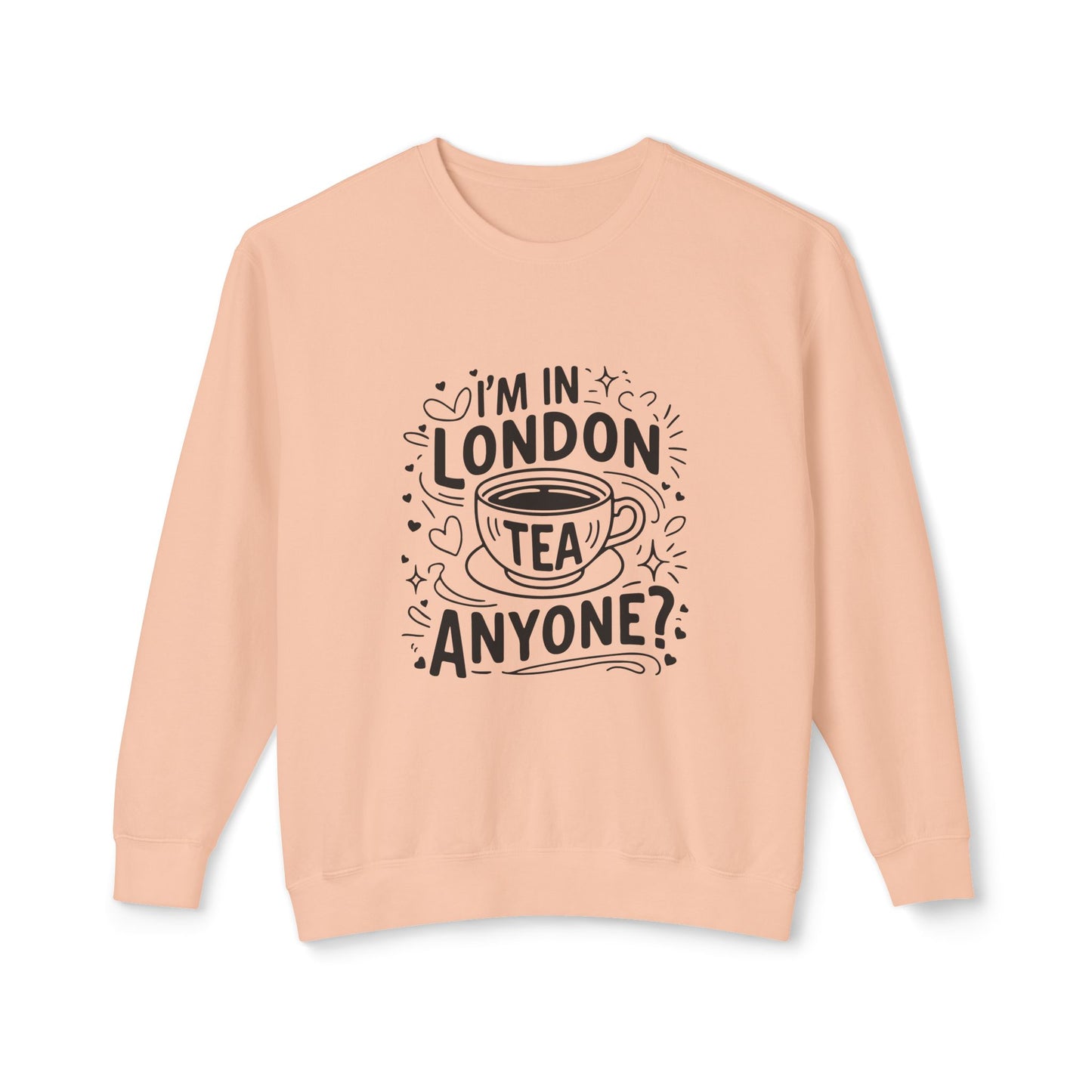 Unisex Lightweight Crewneck Sweatshirt - London's Tea