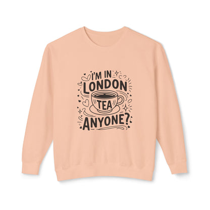 Unisex Lightweight Crewneck Sweatshirt - London's Tea