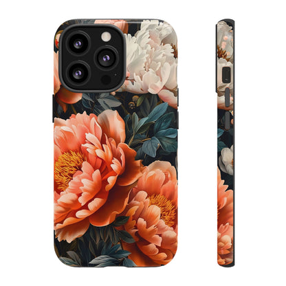 Floral Phone Case - Tough Cases, Durable Cover, Flower Design, Unique Gift, Phone Accessories