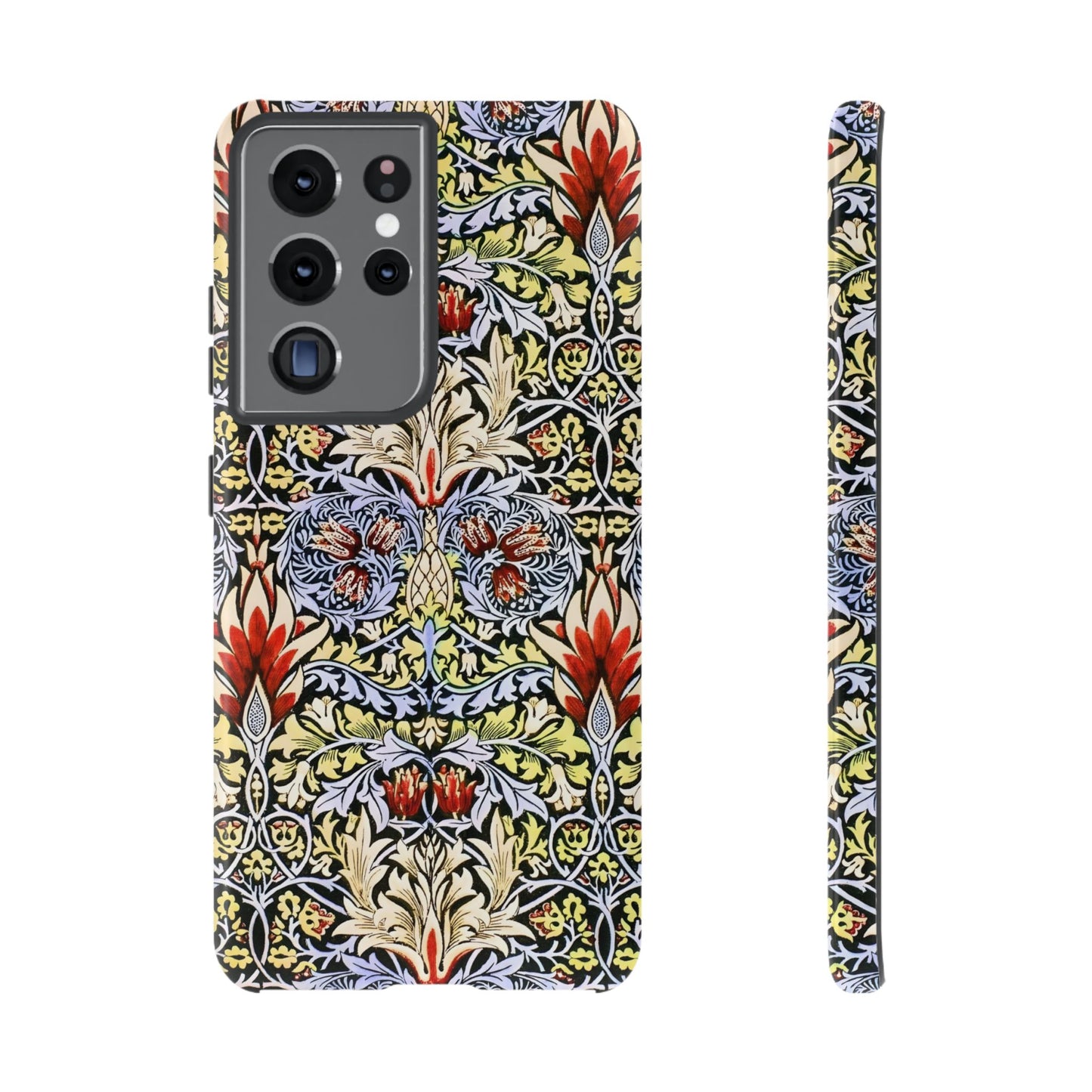 Stylish Phone Case - Floral Design, Tough Cases, Gift for Her, Phone Accessories, Trendy Tech, Unique Cell Phone Cover