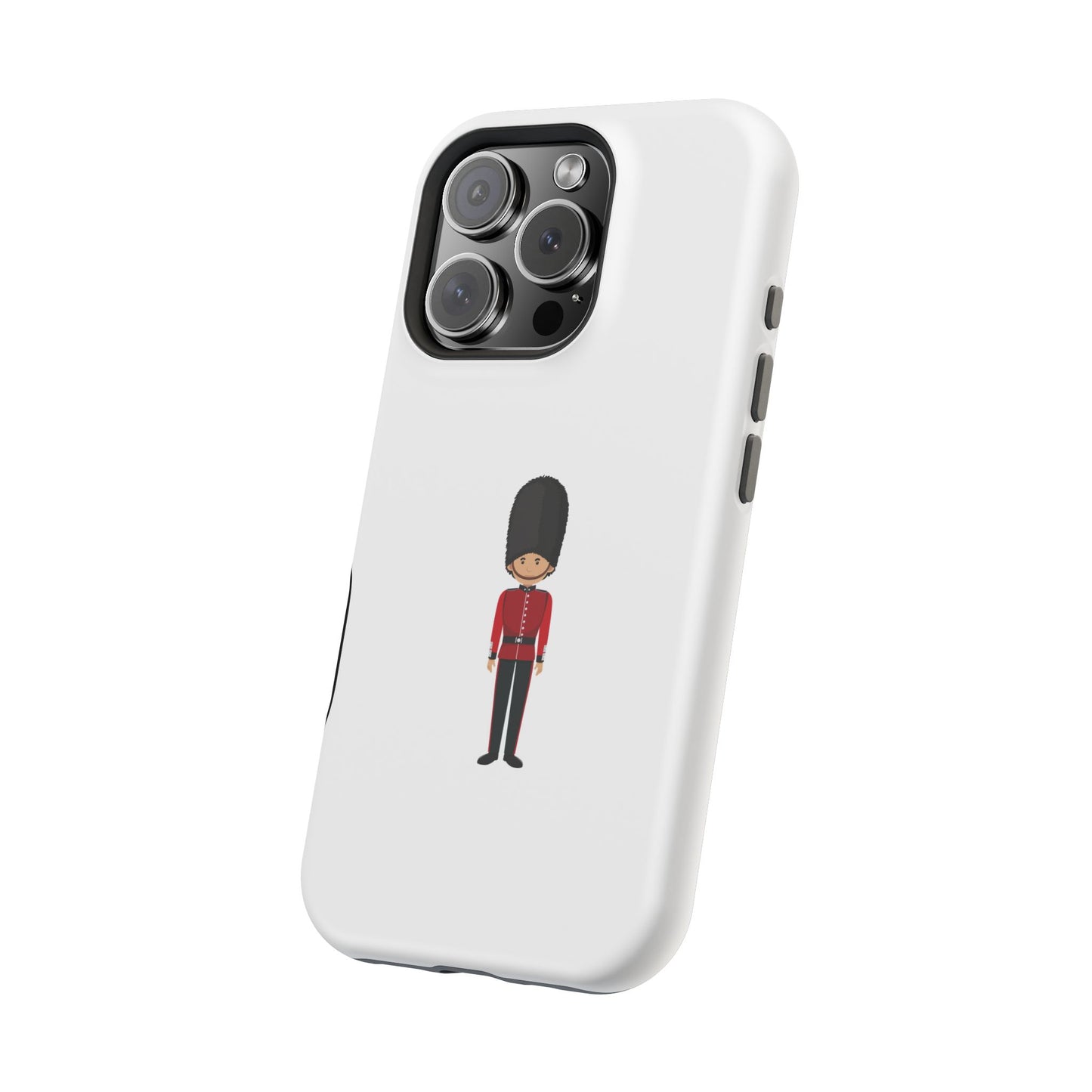 Charming Magnetic Phone Cases with Royal Guard Design, Fun Gift, Phone Accessory, Stylish Protection, Unique Phone Cover