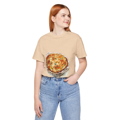 Unisex Jersey Short Sleeve Tee - The Flavors of Britain - Traditional Recipes Reimagined