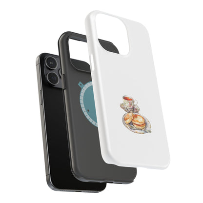 Charming Magnetic Tough Cases - Unique Art Phone Covers, Gift for Tea Lovers, Cute Phone Accessories, Stylish Tech Gifts