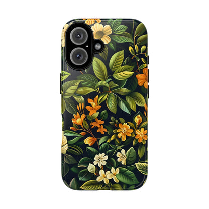 Floral Phone Case - Nature-Inspired Tough Cases for Everyday Use, Gift for Nature Lovers, Phone Protection, Unique Design