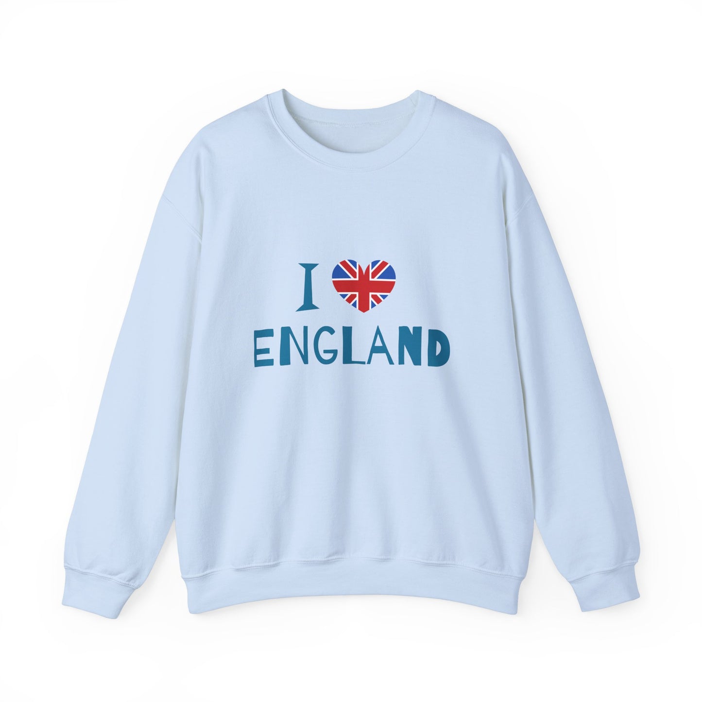 Unisex Heavy Blend™ Crewneck Sweatshirt Cozy  - I Love England