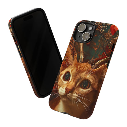 Cat Themed Phone Case, Tough Cases for Cat Lovers, Unique Pet Gifts, Animal Chic Accessories, Personalized Phone Protector