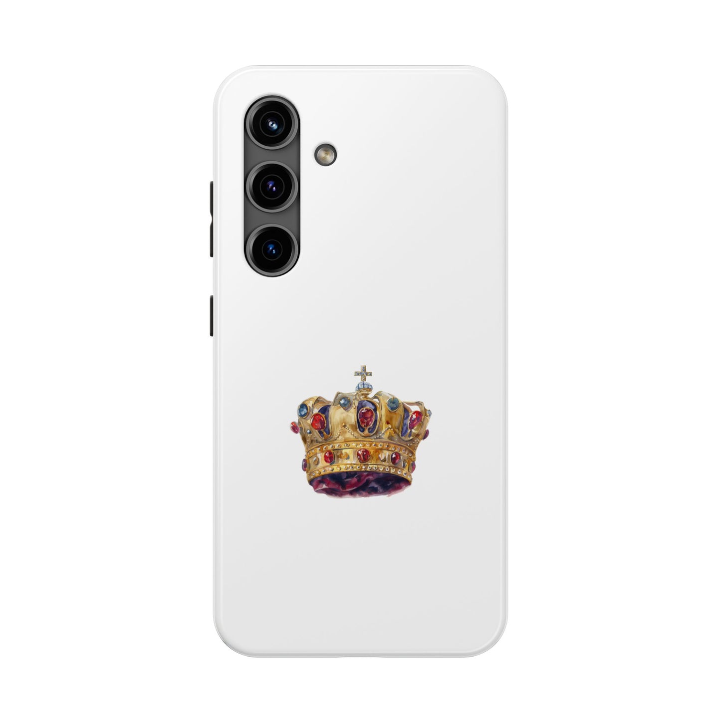Royal Crown Tough Phone Case - Durable and Stylish Protection