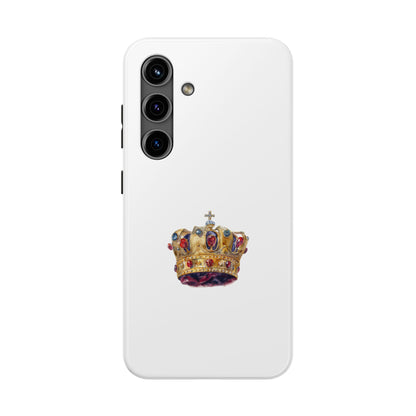 Royal Crown Tough Phone Case - Durable and Stylish Protection