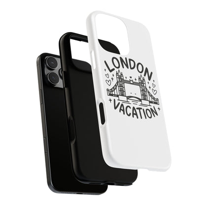 London Vacation Phone Case, Travel Accessories, Unique Gift, London Lover, Custom Phone Cover, Vacation Souvenir