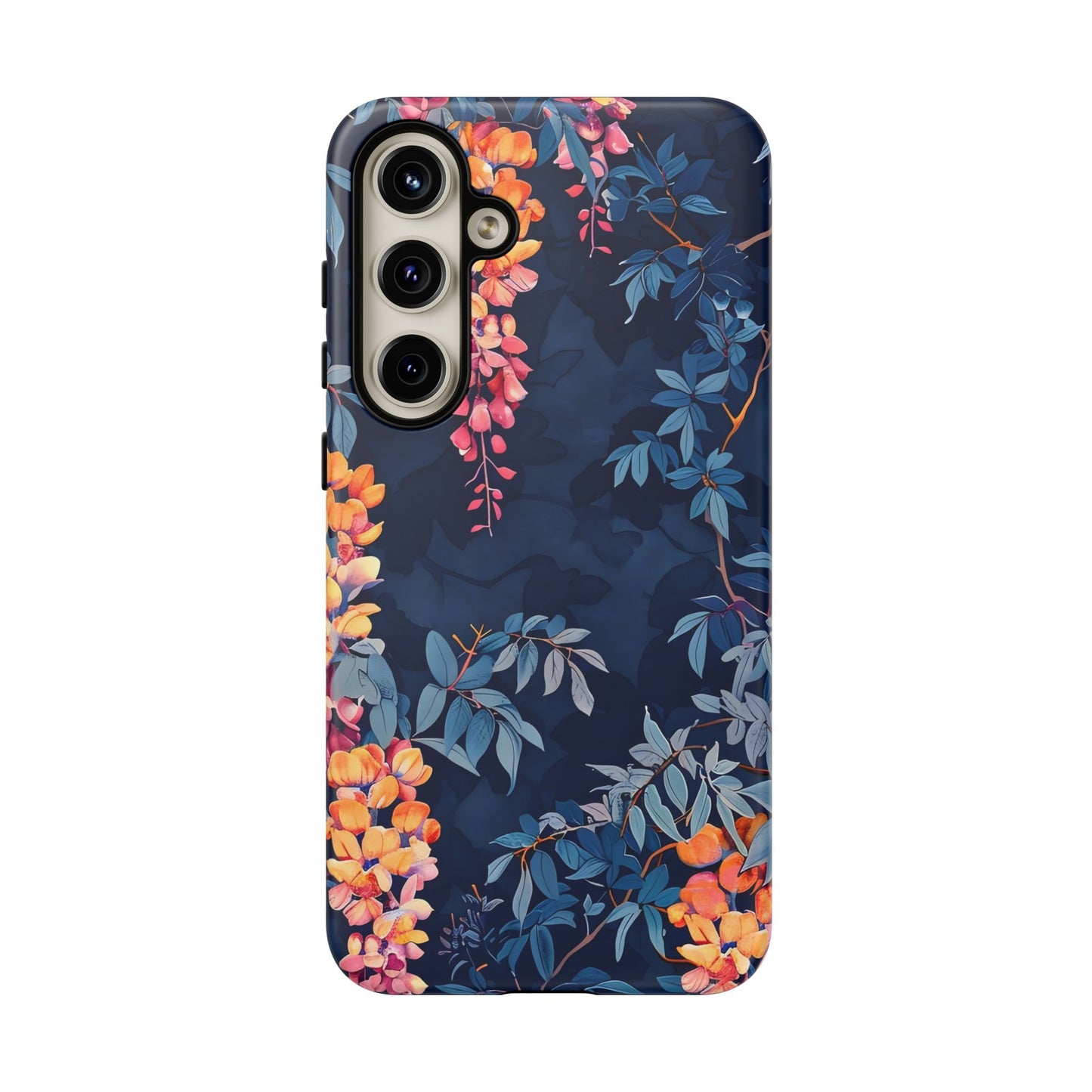 Floral iPhone Case, Tough Phone Cover, Gift for Her, Nature Lover Accessory, Spring Decor, Unique Floral Design