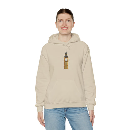 Unisex Heavy Blend™ Hooded Sweatshirt - Historic Hand - The UK’s Clock Tower