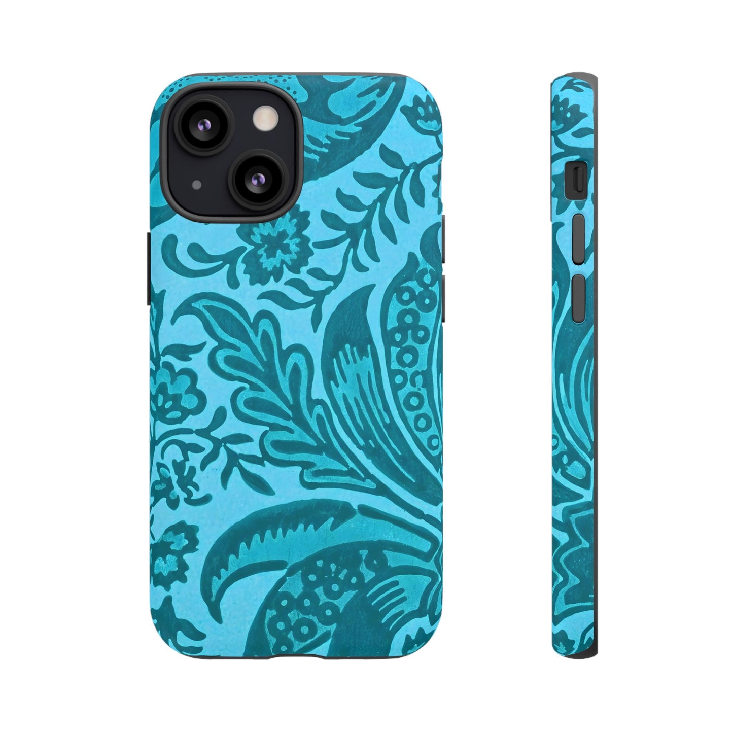 Tough Cases Floral Phone Case, Boho Chic Cover for Smartphones, Unique Gift for Her, Trendy Tech Accessory, Perfect for Personalization