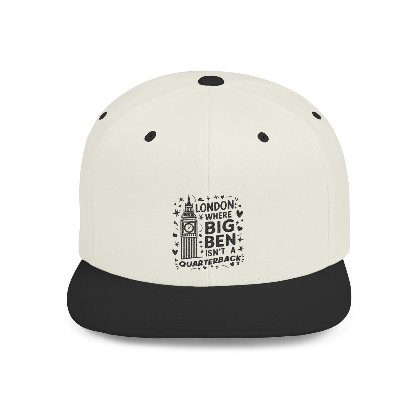 London Big Ben Snapback Cap, Urban Style Hat, Fashion Accessory, Gift for Travelers, Sports Events, Casual Wear