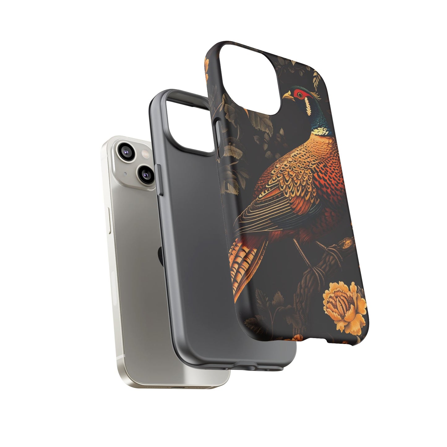 Elegant Bird Phone Case with Floral Design, Tough Phone Cover, Artistic Cell Phone Accessory, Unique Gift for Nature Lovers, Stylish [...]