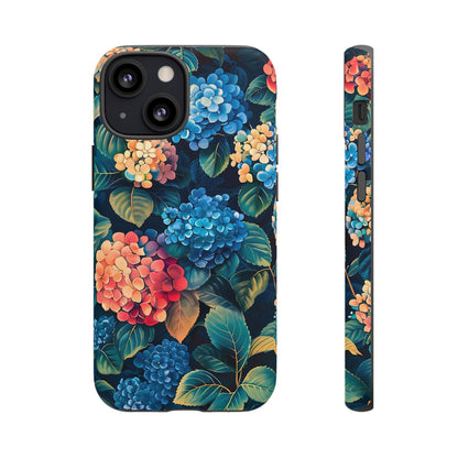 Floral Tough Phone Case, Durable Smartphone Cover, Flower Design, Gift for Her, Stylish Protection