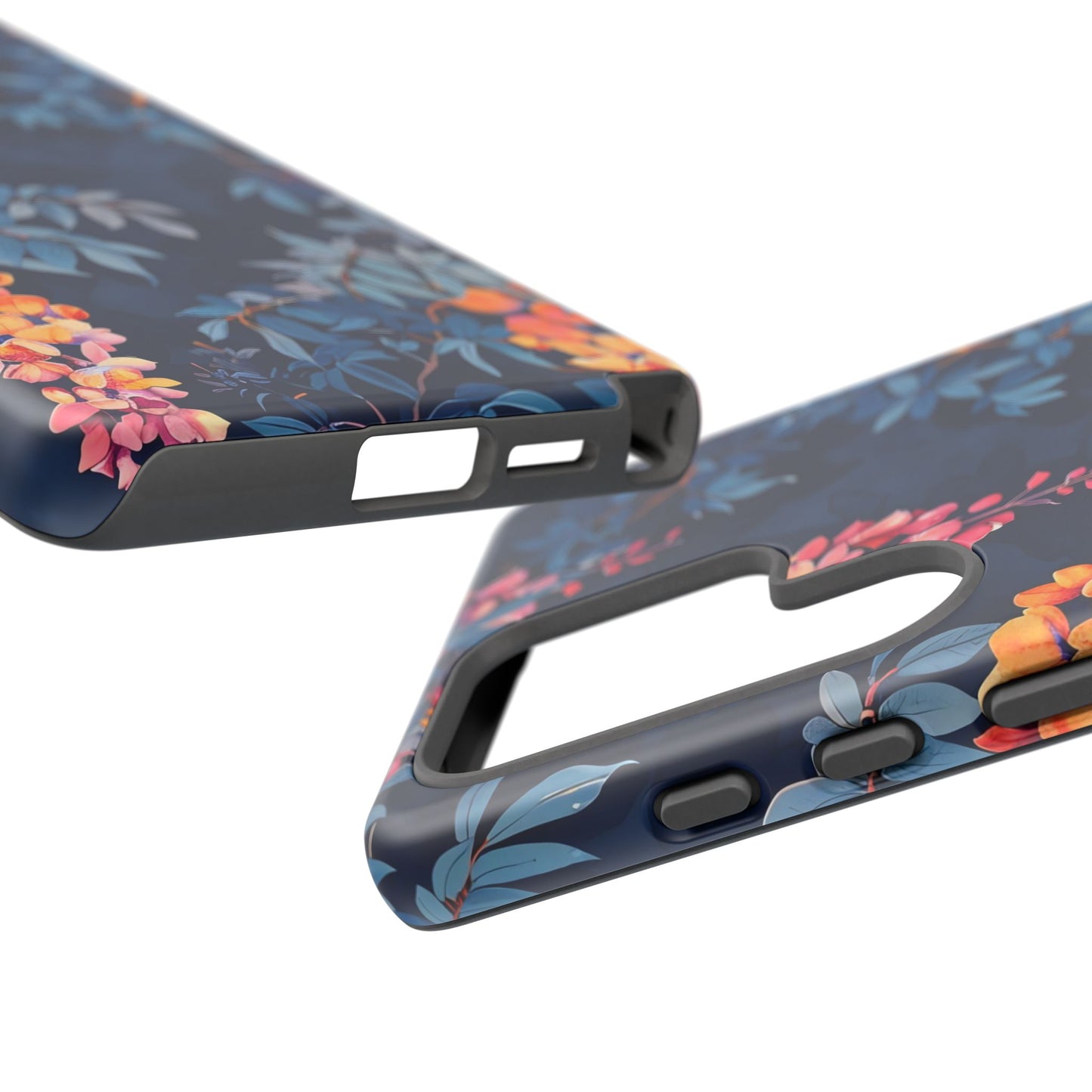 Floral iPhone Case, Tough Phone Cover, Gift for Her, Nature Lover Accessory, Spring Decor, Unique Floral Design