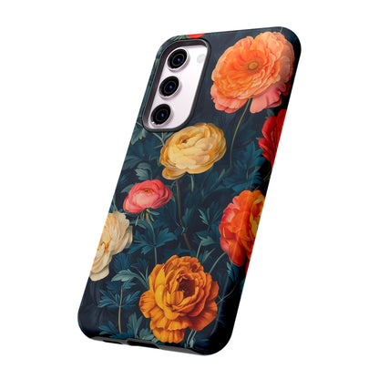 Floral Phone Case, Tough Cases for Phone Protection, Gift for Flower Lovers, Floral Designs, Spring Decor