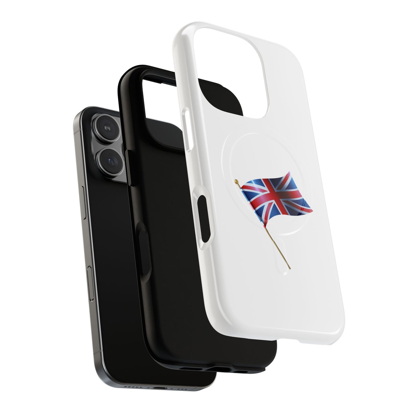 Union Jack Tough Magnetic Phone Case, Stylish Phone Cover, Unique Gift, Durable Phone Protector, British Flag Case, Travel Accessory