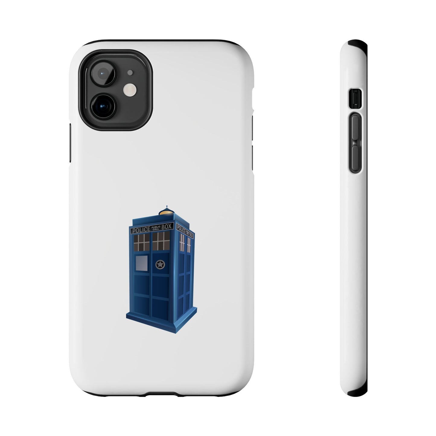 Doctor Who Tardis Phone Cases, Geeky Phone Protector, Unique Gifts for Whovians, Birthday, Holidays, Customizable Designs