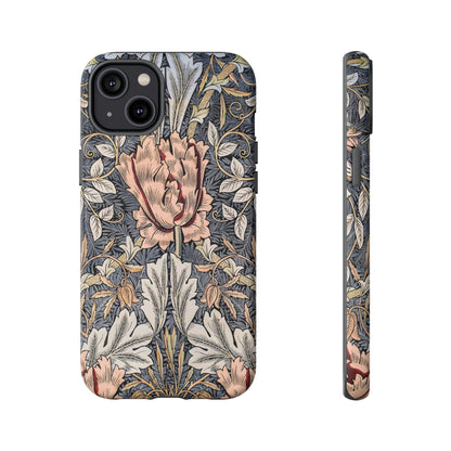 Floral Phone Case, Tough Cases for Stylish Protection, Flower Design, Gift for Her, Phone Accessories, Trendy Mobile Covers