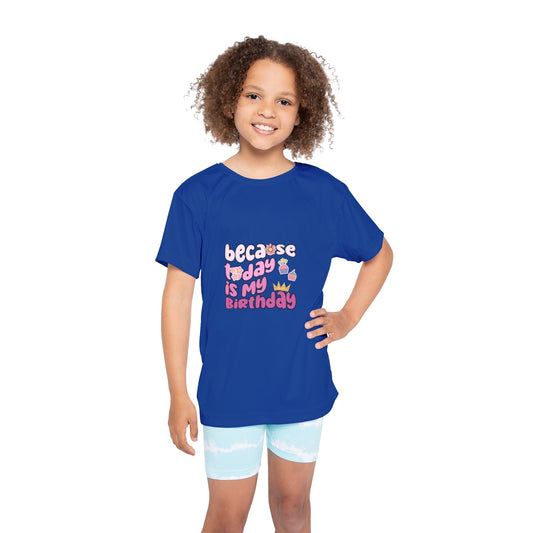 Kids  Sports Jersey - Retro Animal Print Birthday Girl PNG for Shirts