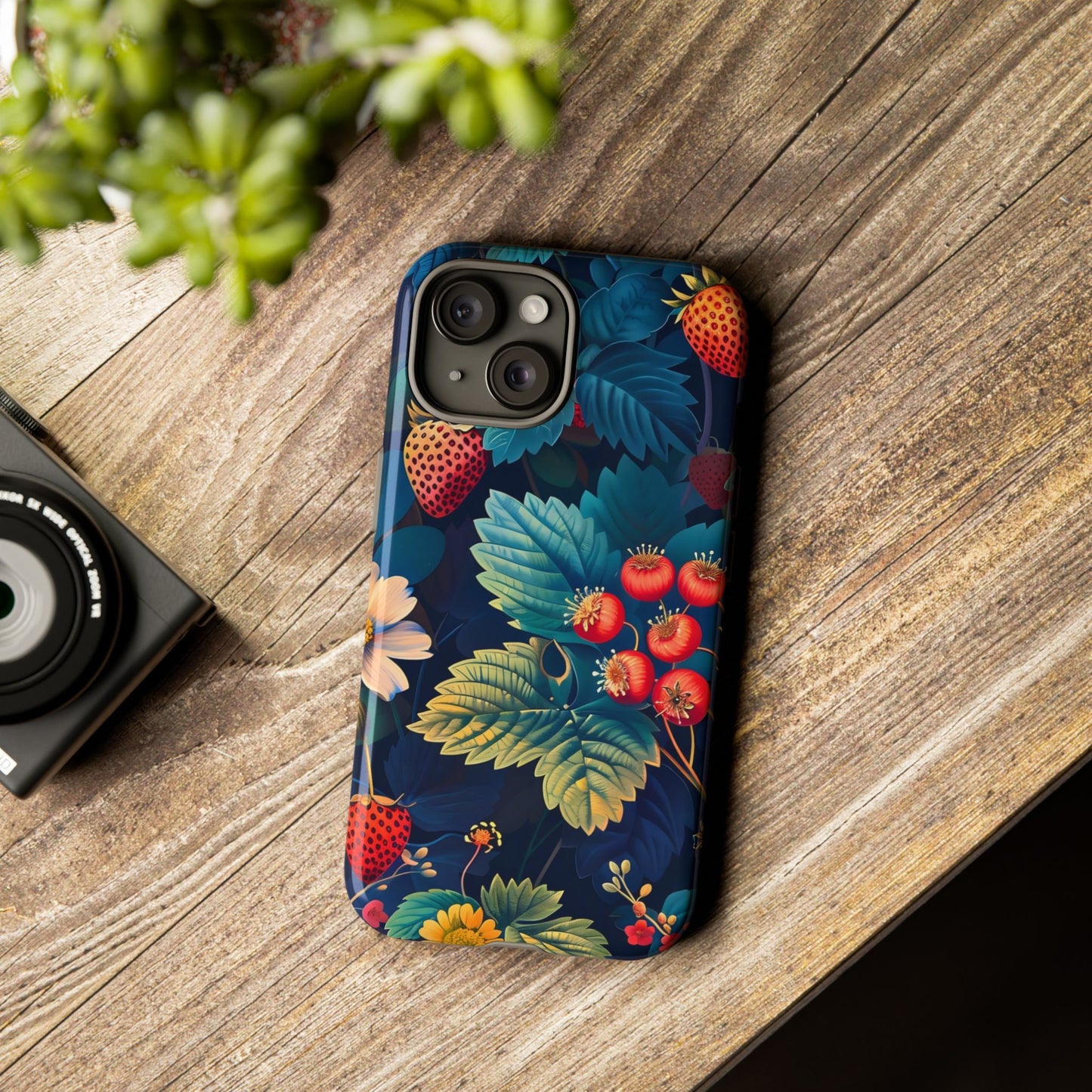 Floral iPhone Case - Tough Cases, Protect Your Phone, Trendy Accessories, Gift for Her, Eco-Friendly Phone Cover